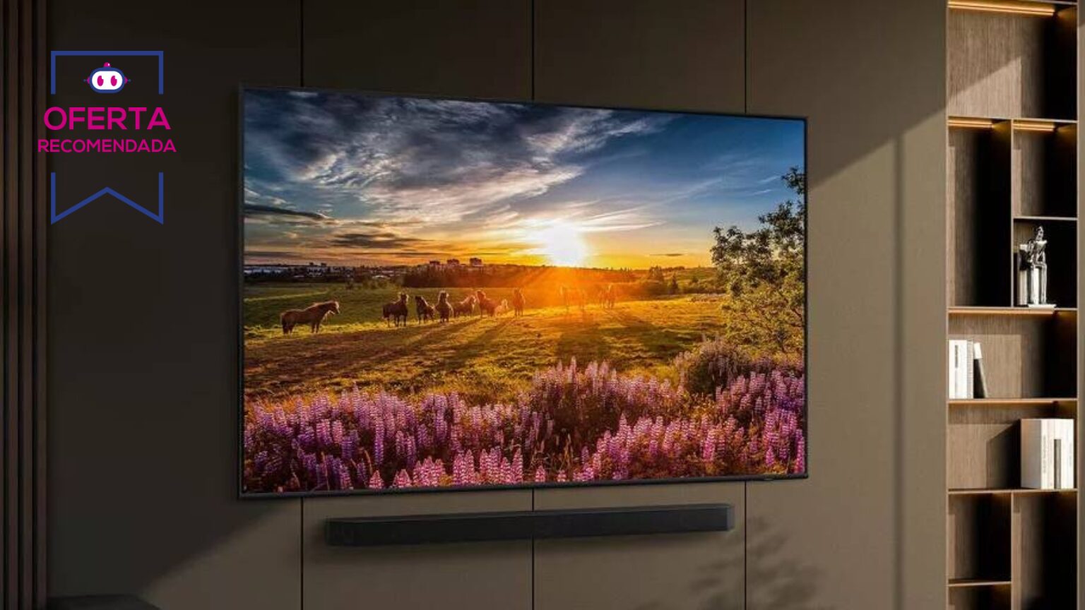 Gamer de plantão? Garanta sua TV Samsung QLED 55″ com 50% OFF em até 12x!