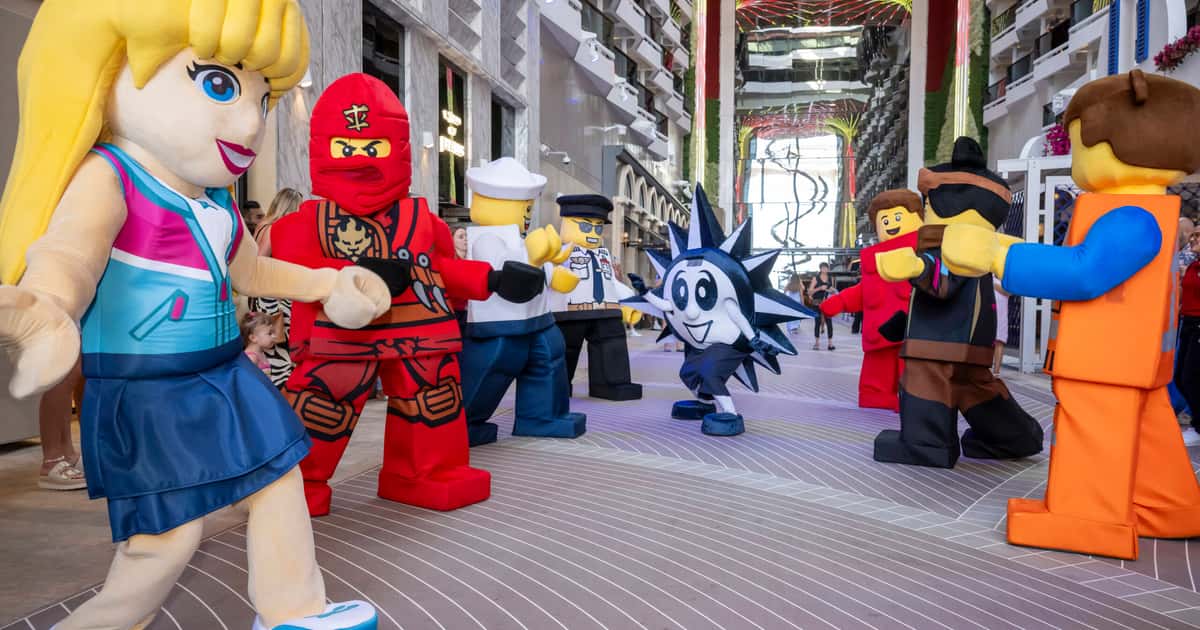 Lego a bordo: MSC Cruzeiros leva a diversão para todos os seus navios