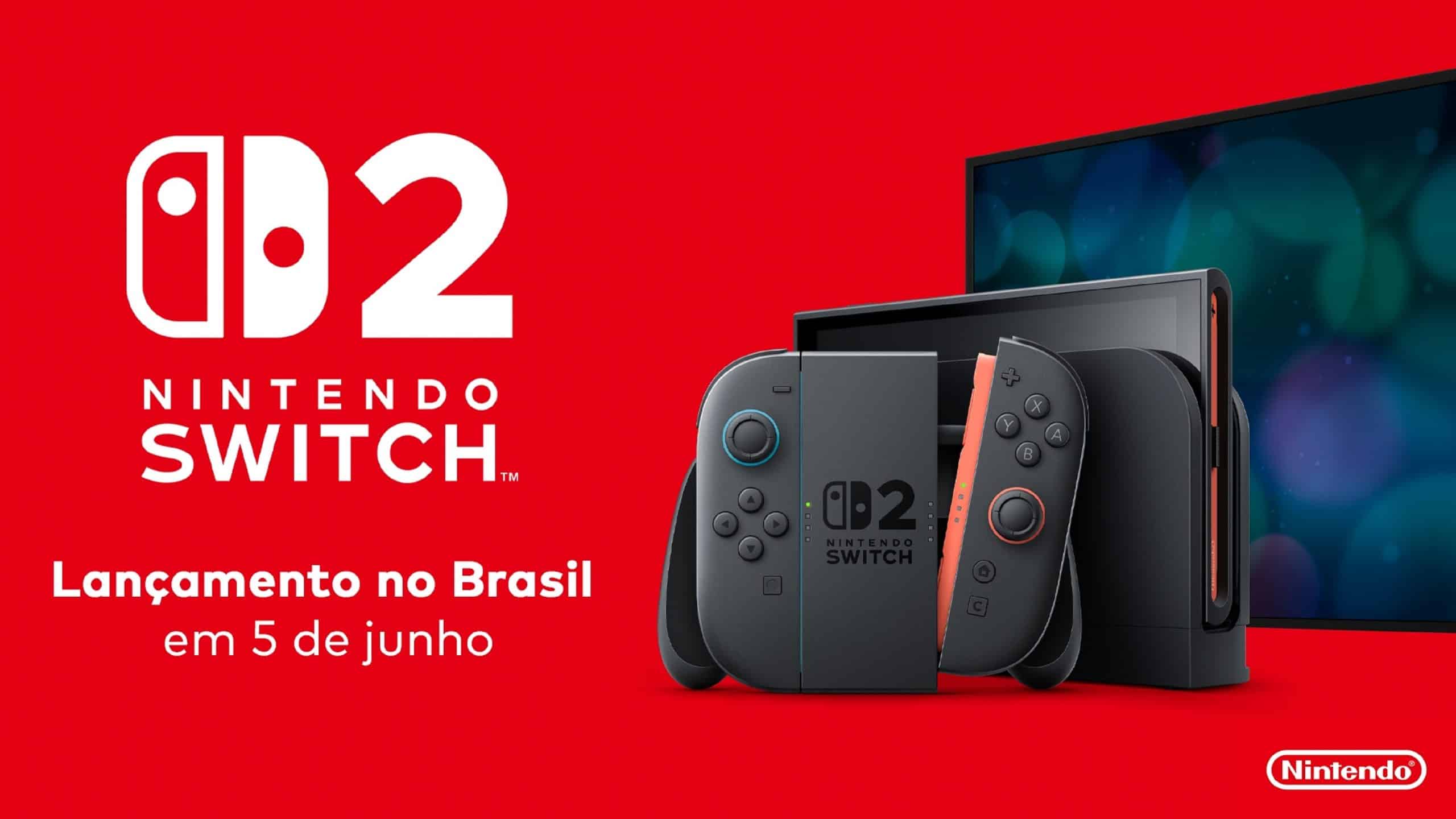 Nintendo Switch 2 chega ao Brasil: Preços, jogos e tudo o que você precisa saber
