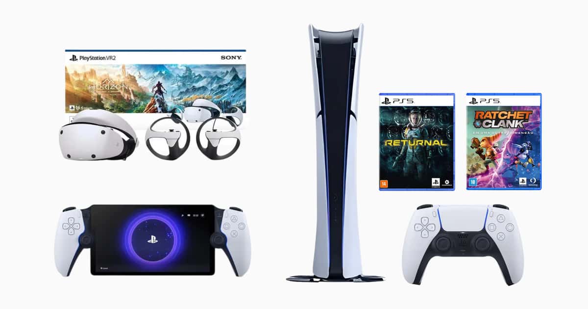 PlayStation 5 Slim em oferta imperdível: preços baixíssimos e até 18x sem juros!