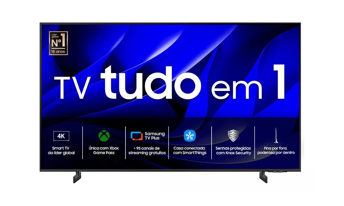 Oferta Relâmpago: Smart TV Samsung 4K 65″ com 23% de desconto!