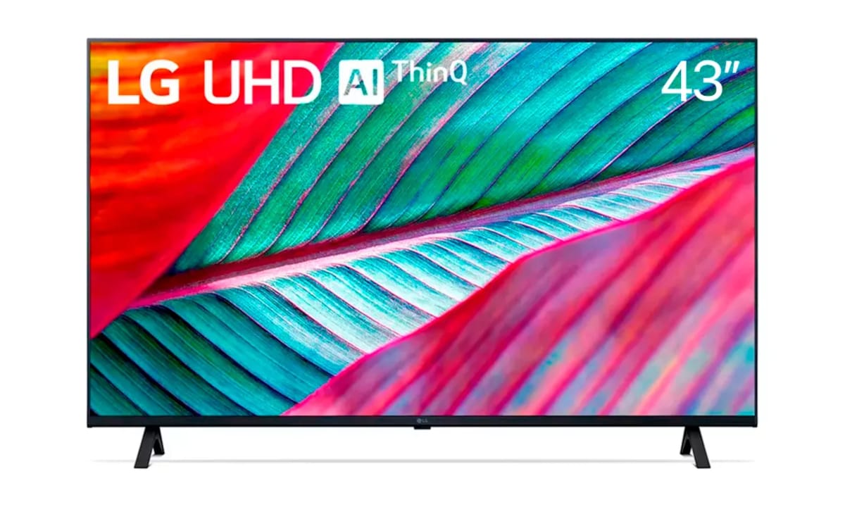 Oferta imperdível: Smart TV LG 43″ com HDR10 Pro a 30% OFF
