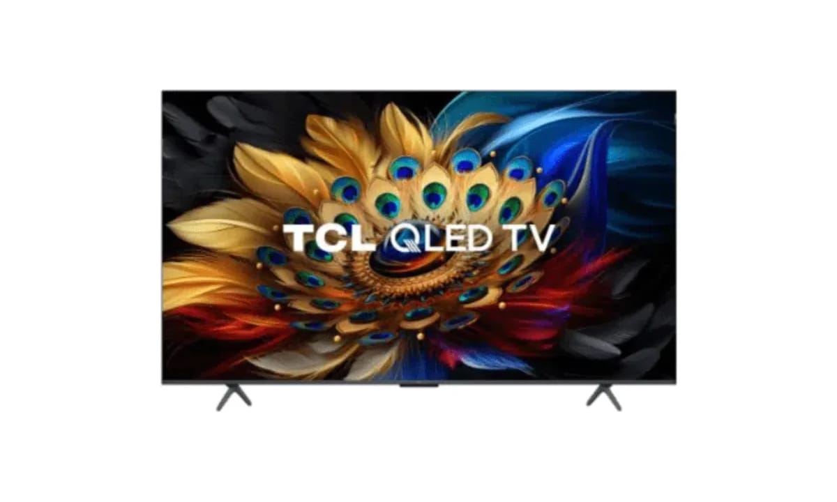 Smart TV TCL 50″ QLED com Netflix, Disney+ e Apple TV: 26% de desconto!