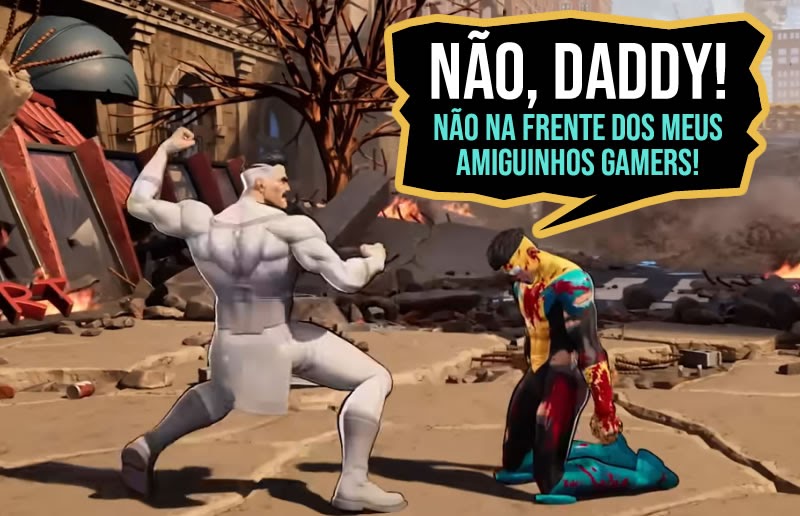 Novo trailer de Invincible mostra brutal confronto entre pai e filho