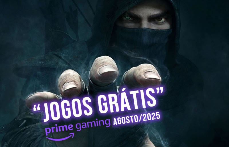 Amazon Prime Gaming: Lista completa de jogos grátis de agosto de 2025