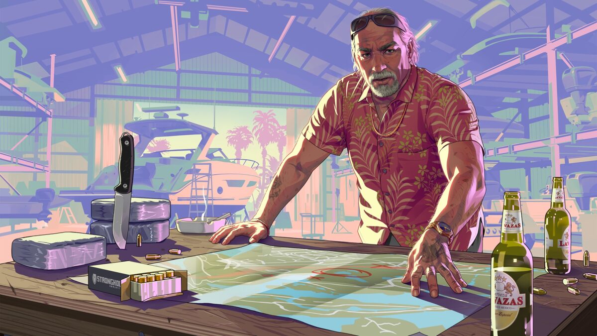 GTA 6: Vazamento de arte oficial revela possível mapa do jogo?