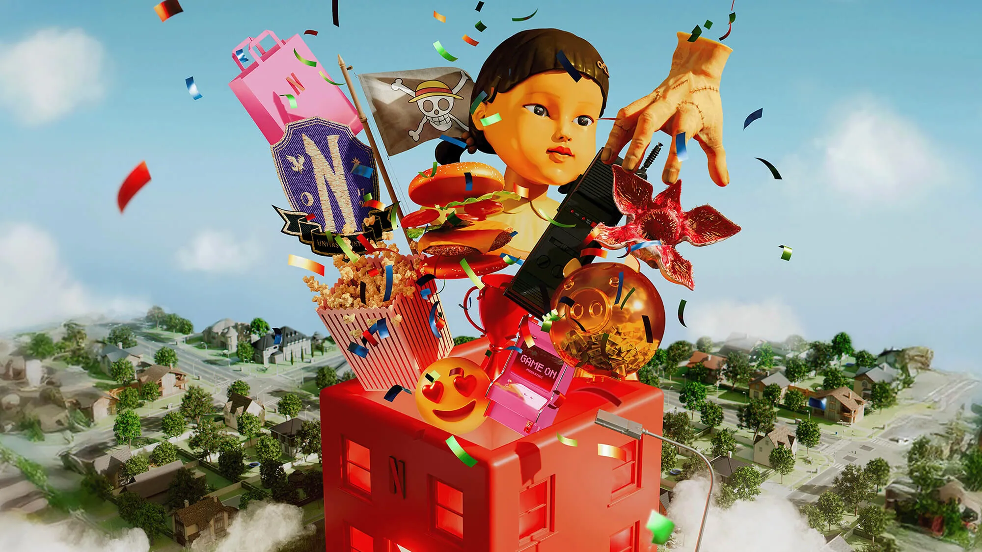 Netflix: Parque Temático Imersivo Abre as Portas com Minigolfe de Bridgerton e Realidade Virtual de Stranger Things