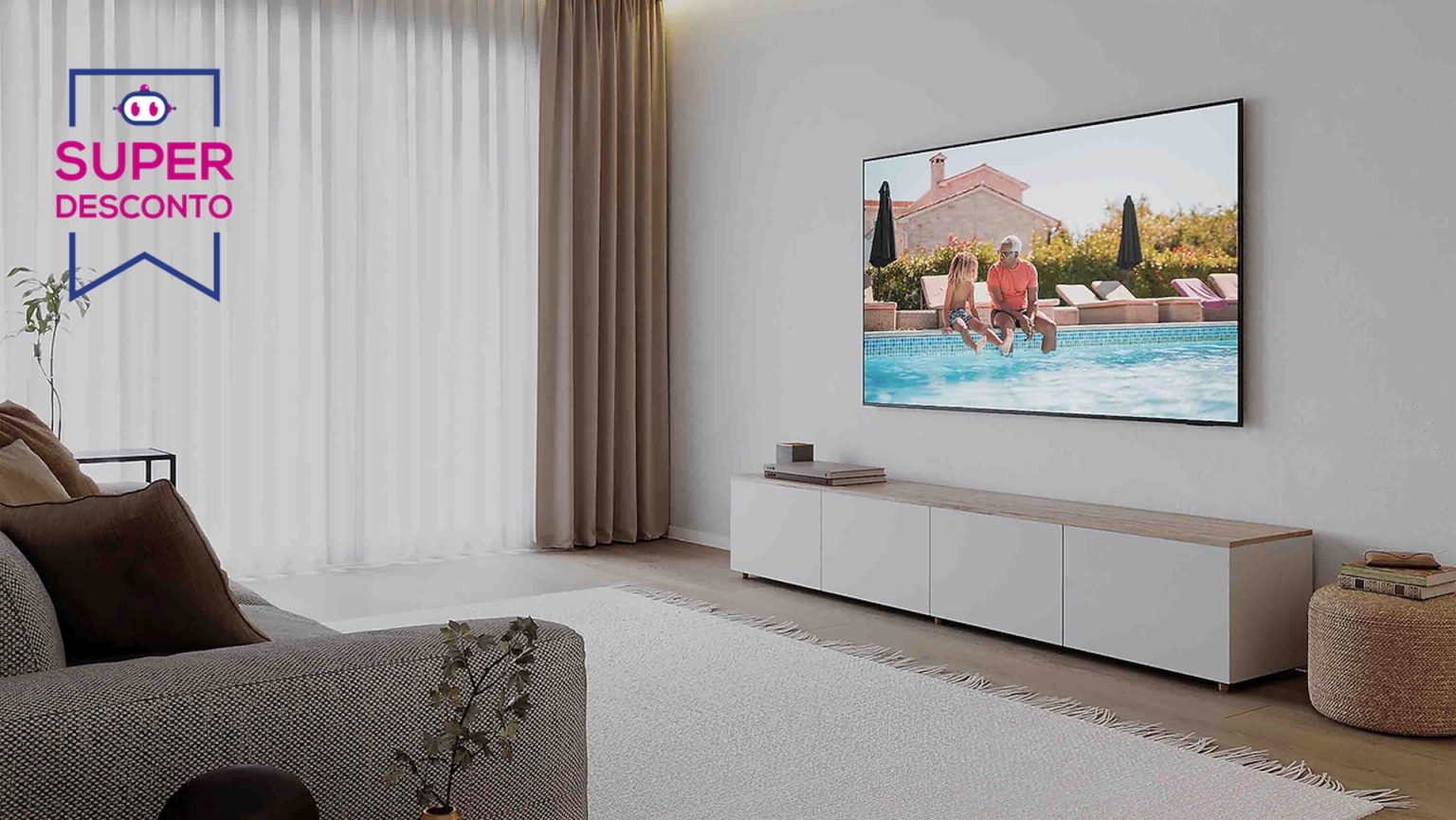 Garantia de Imersão: TV Samsung 70″ com 37% OFF na Amazon!
