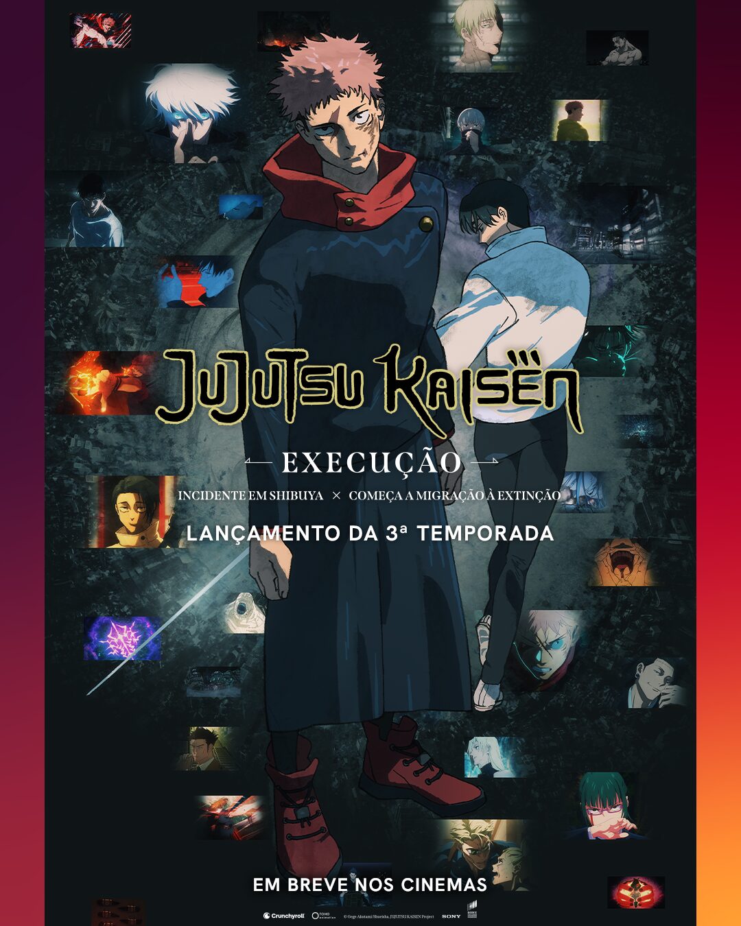 JUJUTSU KAISEN: Arco de Shibuya Chega aos Cinemas Brasileiros com Crunchyroll e Sony