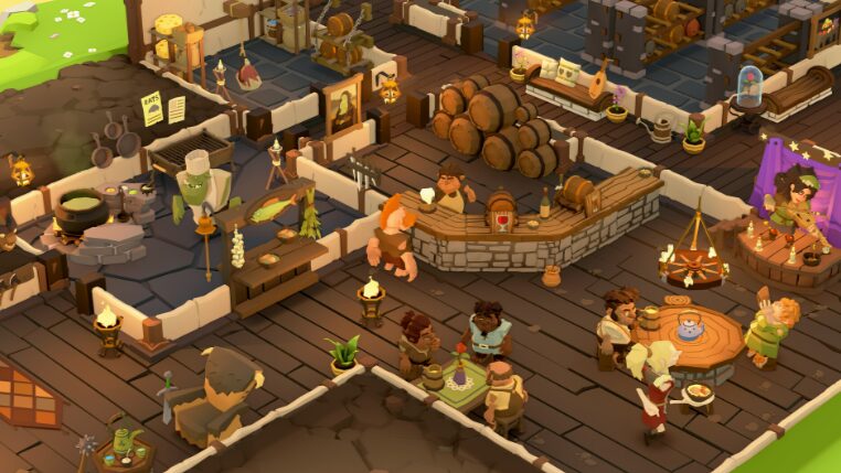 Novo game de taverna medieval no Steam é a pedida para fãs de D&D e gerenciamento