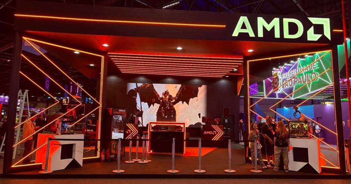 AMD marca presença na Gamescom Latam com PCs equipados com CPUs Ryzen e GPUs Radeon em São Paulo/SP