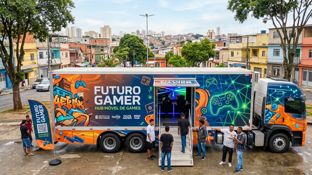 Prefeitura de São Paulo lança projeto na gamescom latam 2026 para formar desenvolvedores nas periferias da capital paulista