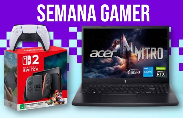 Semana Gamer: Amazon cria página com ofertas de itens para videogame e PC em todo o Brasil