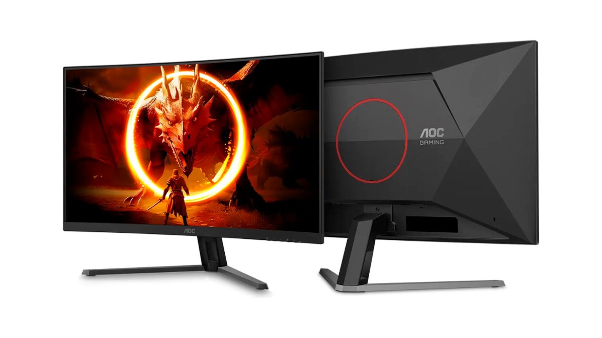 Monitor gamer curvo AOC AGON de 32 polegadas com 180 Hz recebe quase 10% de desconto