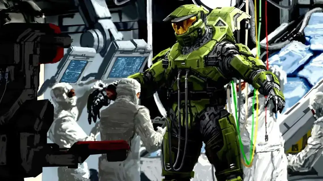 Artista original de Halo alerta que IA pode impedir a conclusão de jogos