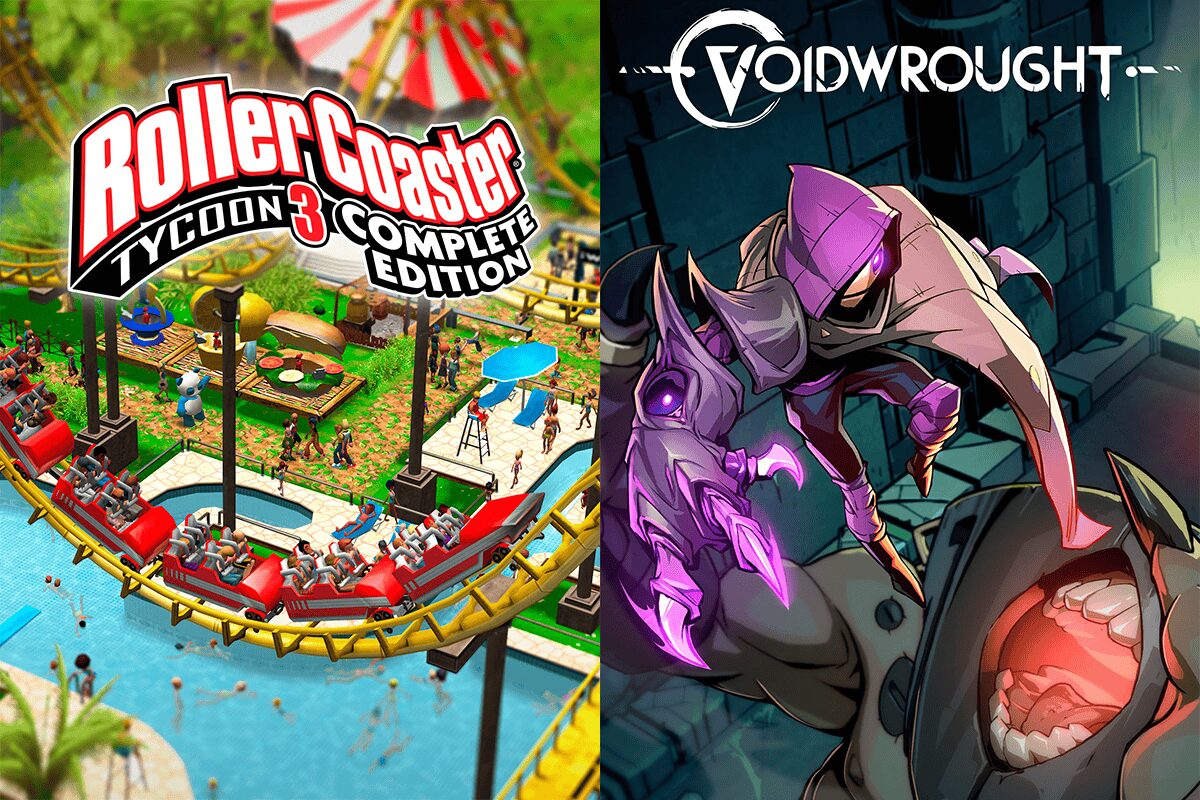 Epic Games oferece RollerCoaster Tycoon 3 e Voidwrought gratuitamente para PC