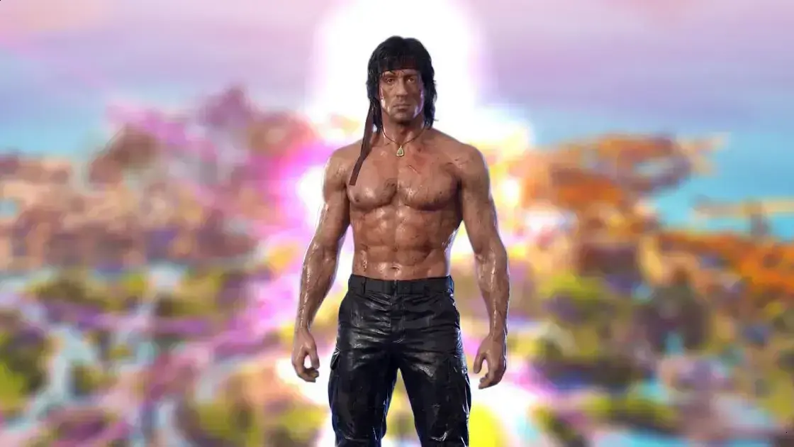 Collab entre Fortnite e Rambo: skins, acessórios e estreia prevista para junho