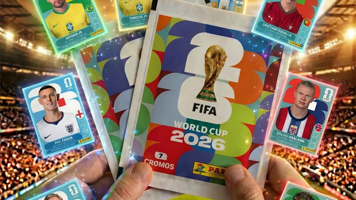 Kit com 100 envelopes de figurinhas da Copa tem desconto de mais de R$ 200
