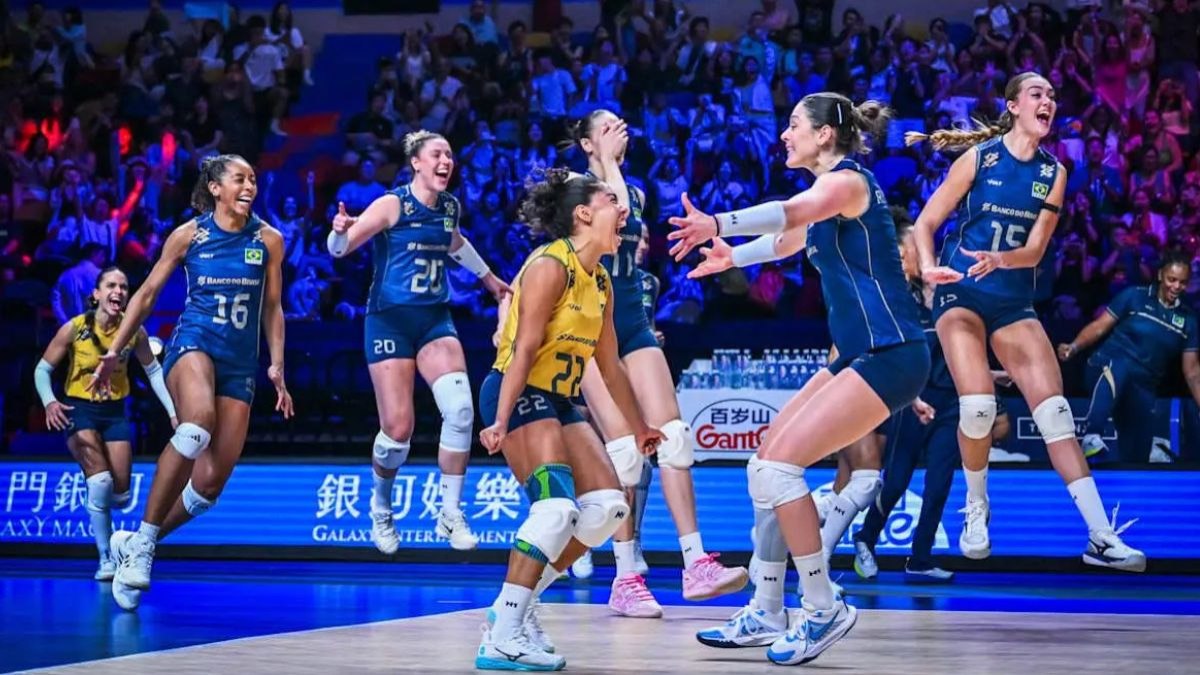 Brasil decide título inédito da Liga das Nações de vôlei contra a Turquia