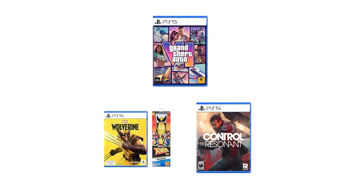 GTA VI, Wolverine e mais: seleção de jogos para PS5 em oferta na Amazon