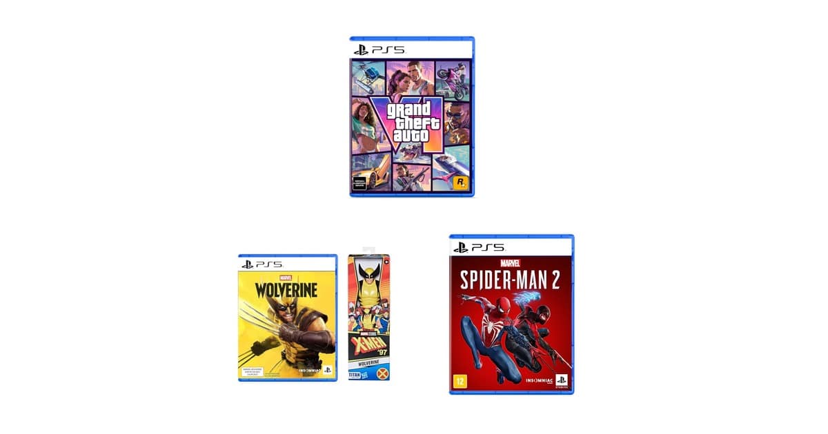 GTA VI, Wolverine e Spider-Man 2: hora de renovar a biblioteca do seu PS5