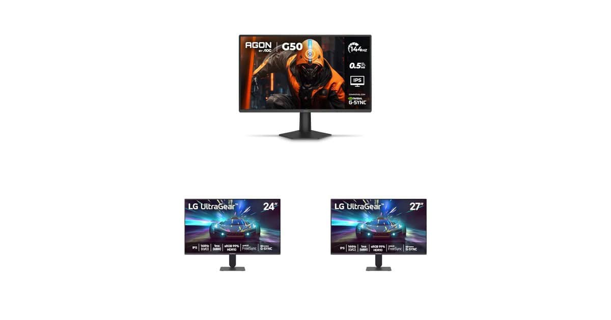 Hora de dar um upgrade no seu setup: monitores gamer em promoção na Amazon