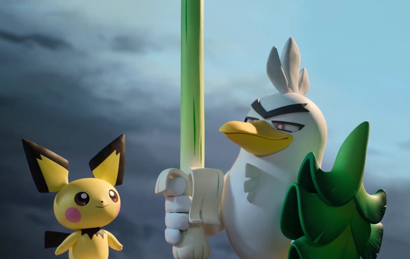Pokémon: “As Desventuras de Sirfetch’d & Pichu” ganha teaser