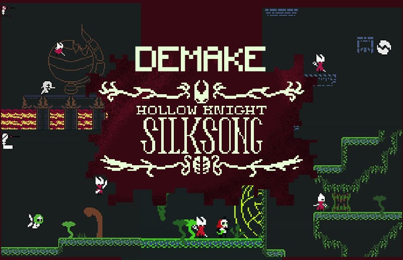 Hollow Knight: SilkSong ganha versão pixel art jogável em Game Boy e GBA