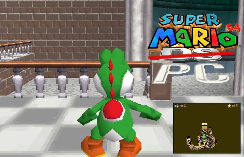 Super Mario 64 DS recebe port para PC com novos personagens, fases e modo cooperativo