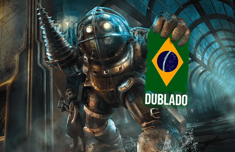 Mod traz dublagem em português brasileiro para BioShock Remastered da 2K