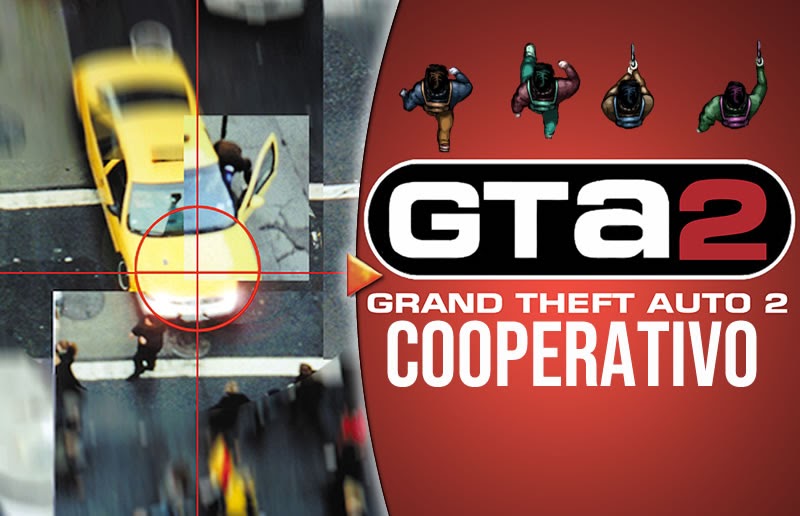 Ferramenta permite jogar GTA 2 de forma cooperativa online ou em tela dividida