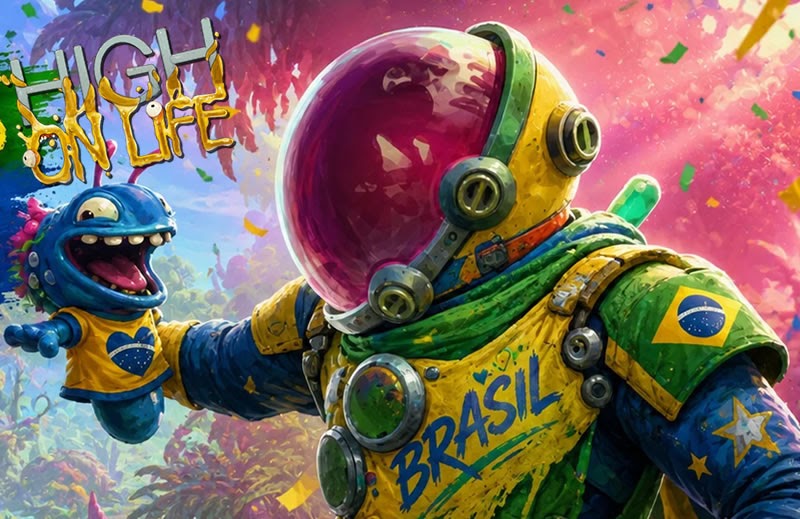 High on Life: dublagem em PT-BR traz arma falante que debocha do jogador