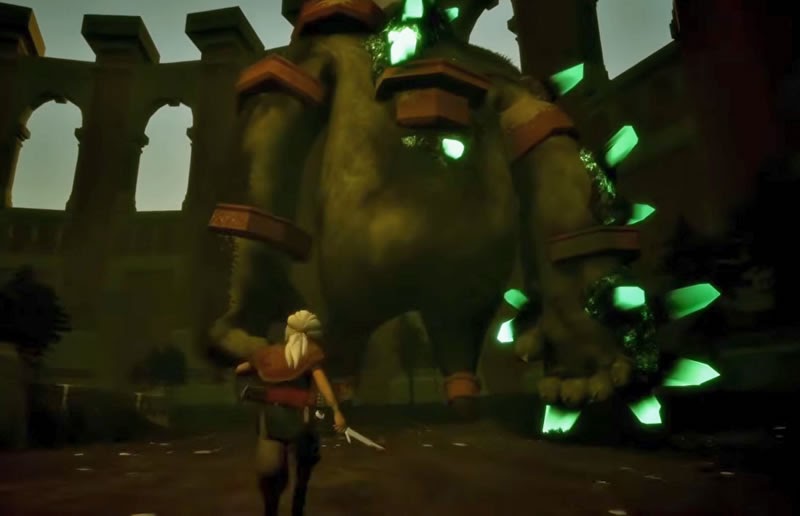 Nyra and the Garden of Moros: jogo indie é inspirado em Shadow of the Colossus