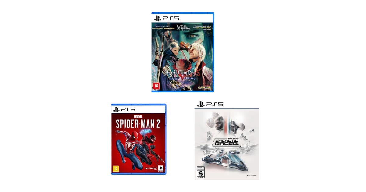Linha de controle no PS5: selecionamos ótimos jogos em promoção na Amazon