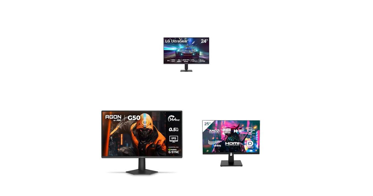 Upgrade no setup: monitores gamer em promoção na Amazon