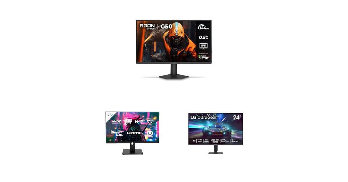 Quer jogar com mais fluidez? Confira uma seleção de monitores gamer em oferta na Amazon