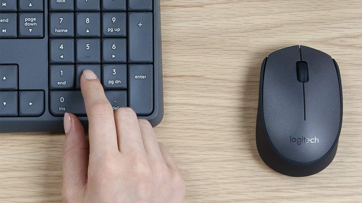 Oferta exclusiva Prime: combo Logitech com teclado e mouse sem fio tem grande redução de preço