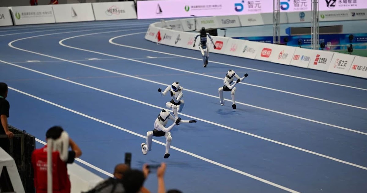 Robôs descobrem estilo de corrida mais eficiente