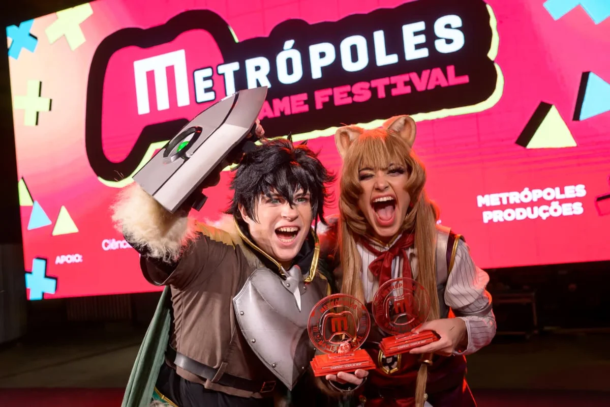Casal vence seletiva do World Cosplay Summit no Metrópoles Game Festival em Brasília/DF