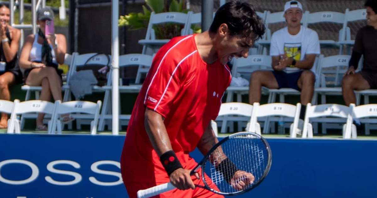 Igor Marcondes salva match-point e vai às quartas de final em San Diego, Califórnia (EUA)