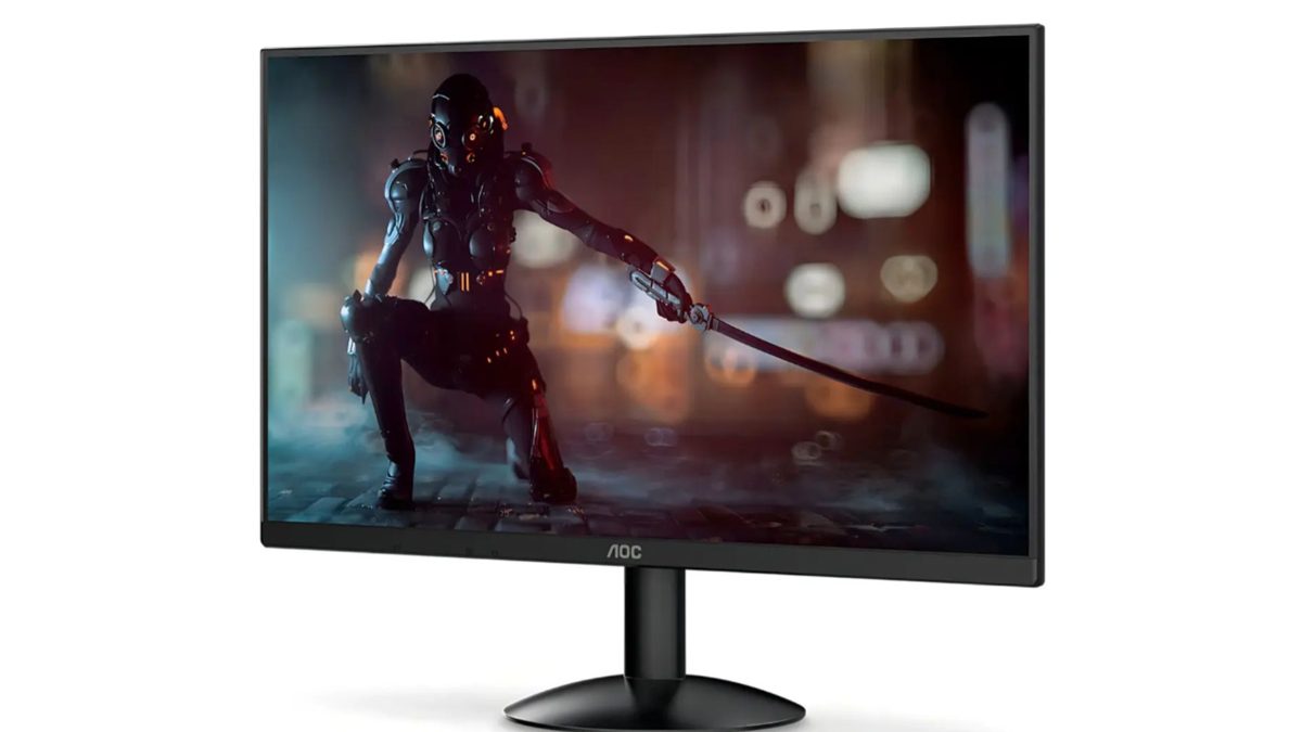 Monitor gamer AOC de 21,5 polegadas e 120 Hz fica mais barato com cupom relâmpago no Mercado Livre