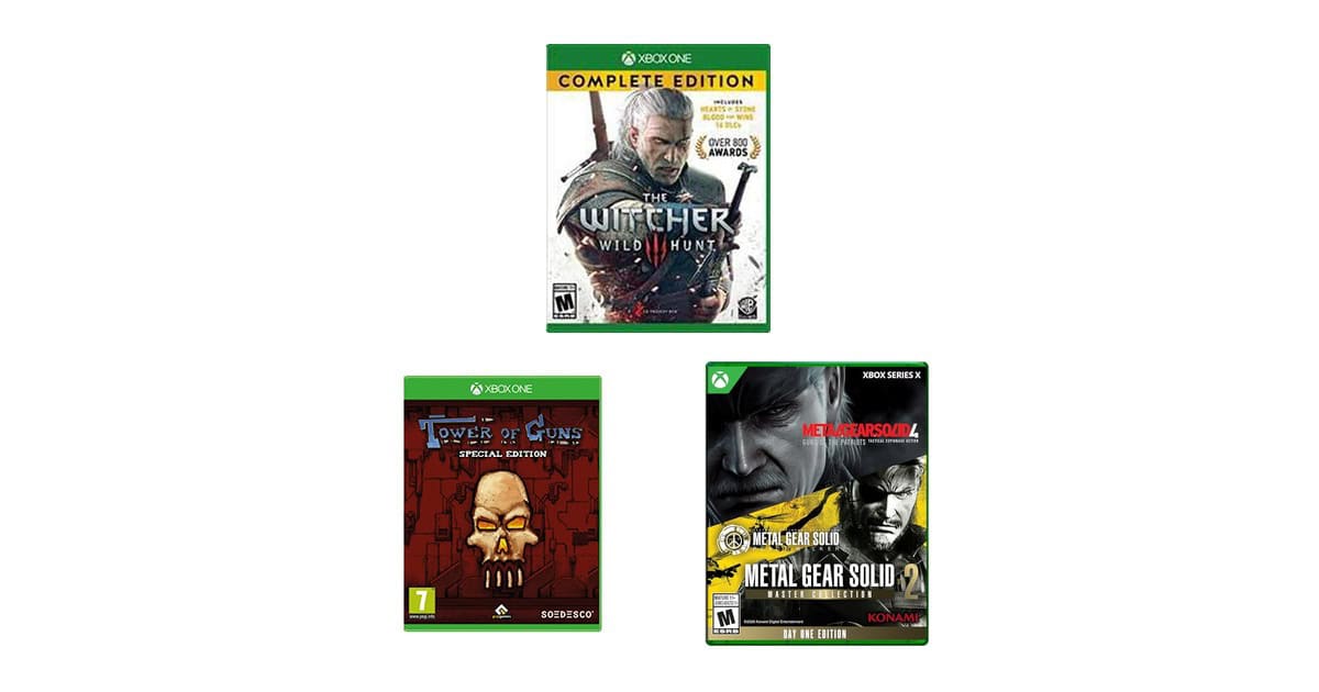 The Witcher 3, Metal Gear e outros jogos do Xbox que valem a pena conferir