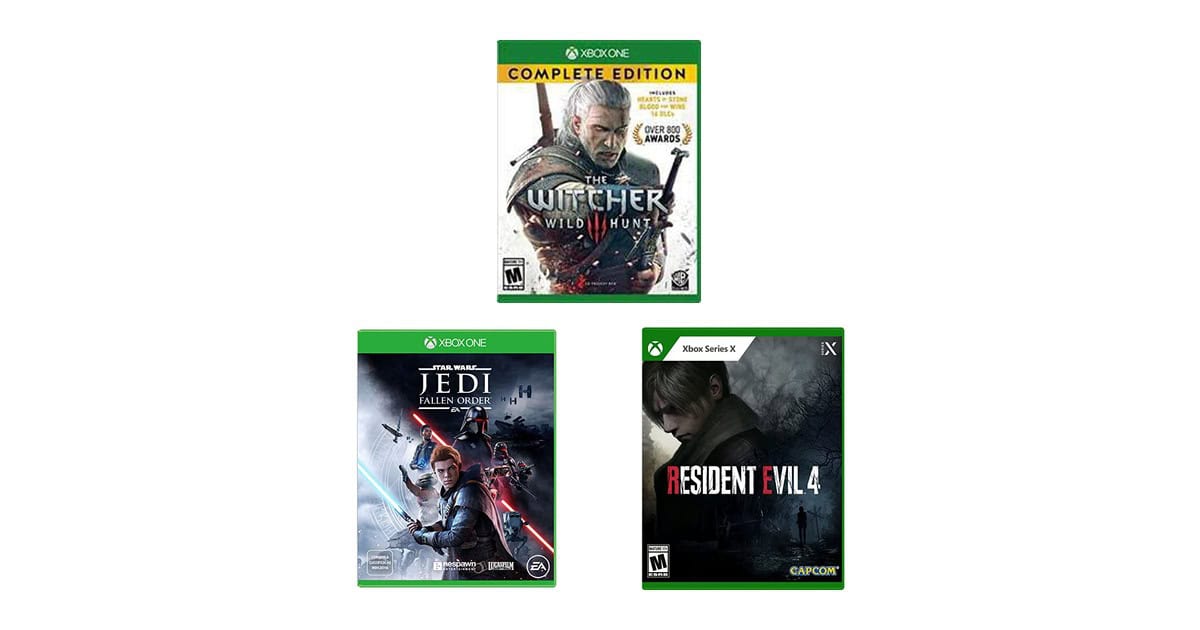 The Witcher, Jedi e Resident Evil: veja jogos de Xbox em promoção na Amazon