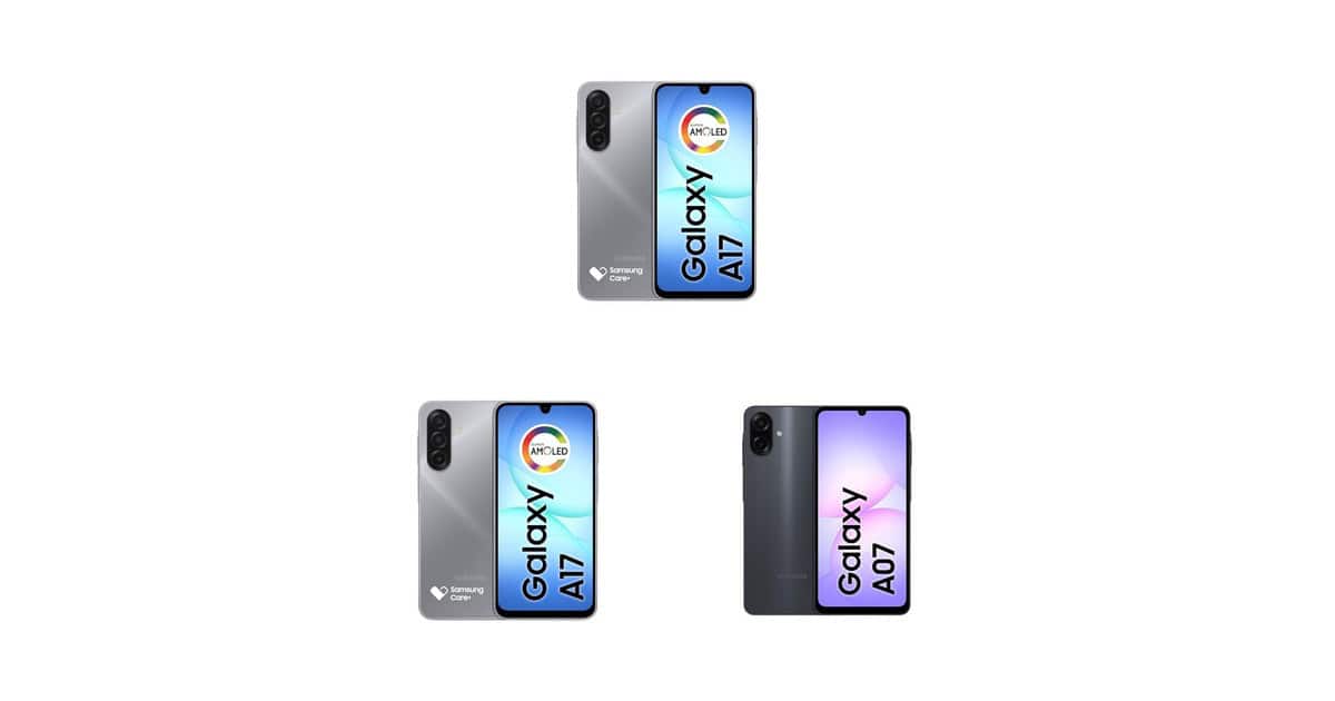 Samsung Galaxy A17 e outros modelos da marca estão em promoção na Amazon