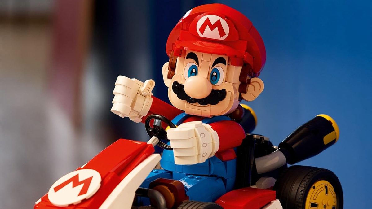 LEGO Mario Kart com quase 2 mil peças entra em oferta relâmpago na Amazon com o menor preço do ano