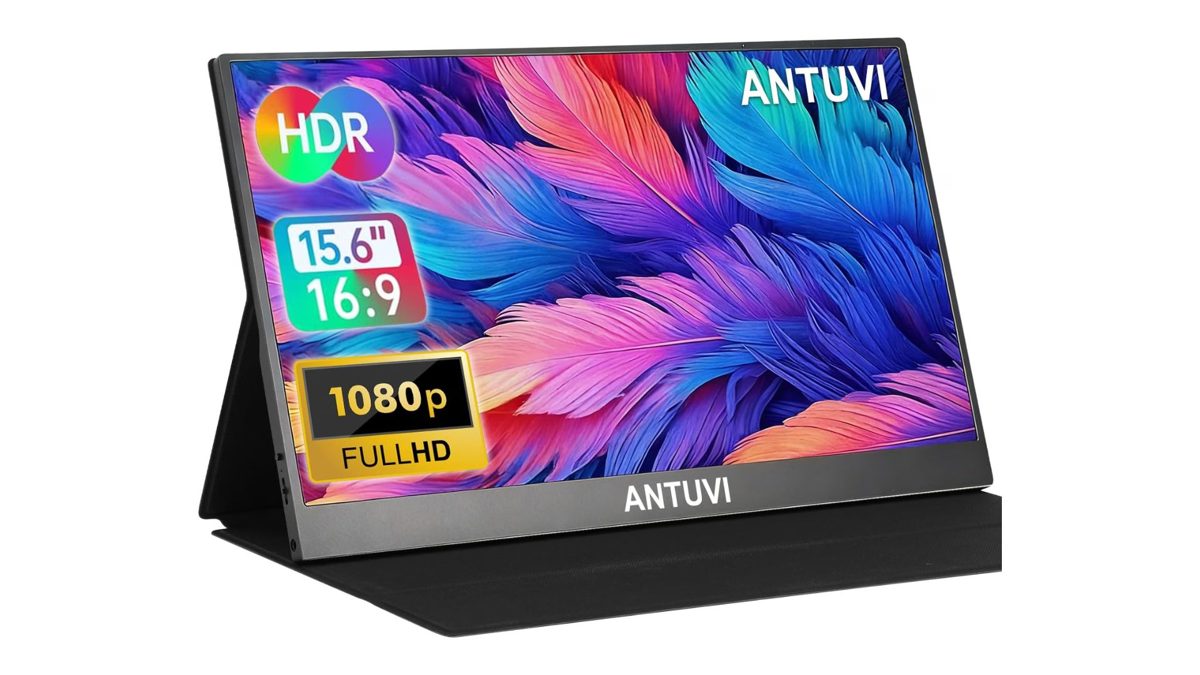 Monitor portátil ANTUVI de 15,6 polegadas tem queda de preço na promoção 9.9 da Amazon