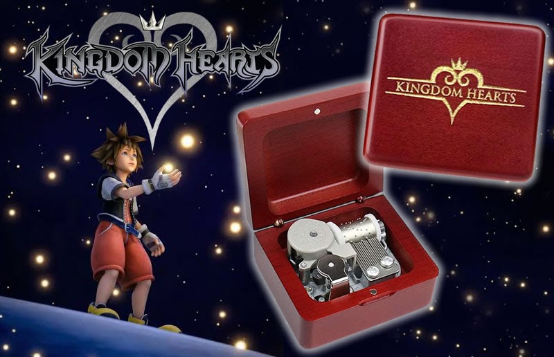 Caixa de música de Kingdom Hearts toca tema do primeiro jogo e é uma ótima opção de presente