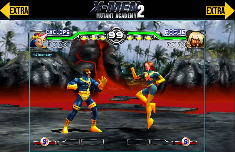 X-Men: Mutant Academy 2: versão de PC eleva exclusivo de PS1 com 4K, widescreen e melhorias