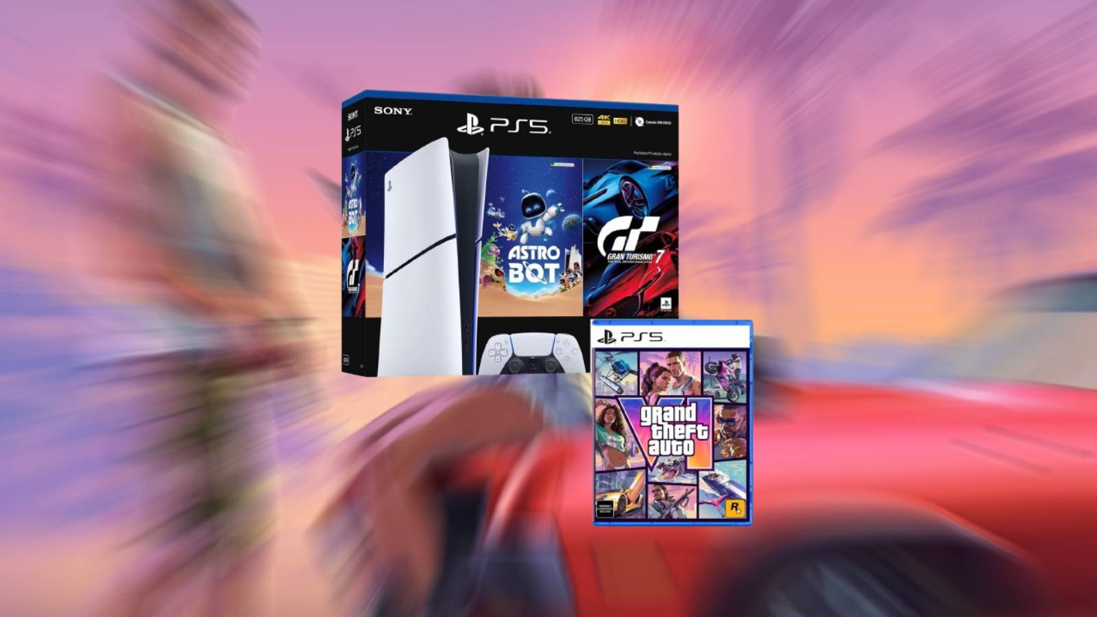 Prepare-se para GTA 6: Amazon oferece bundle com PS5 Slim e dois jogos adicionais