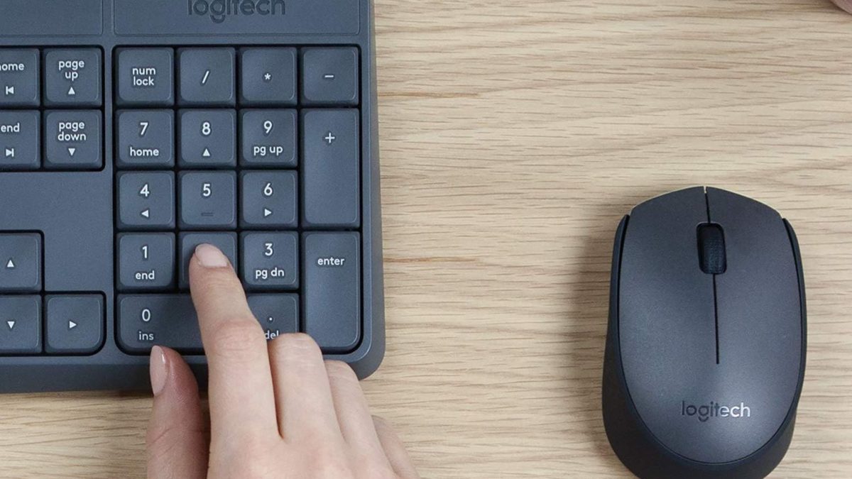 Combo Logitech MK235 com teclado e mouse sem fio tem 20% de desconto no Mercado Livre